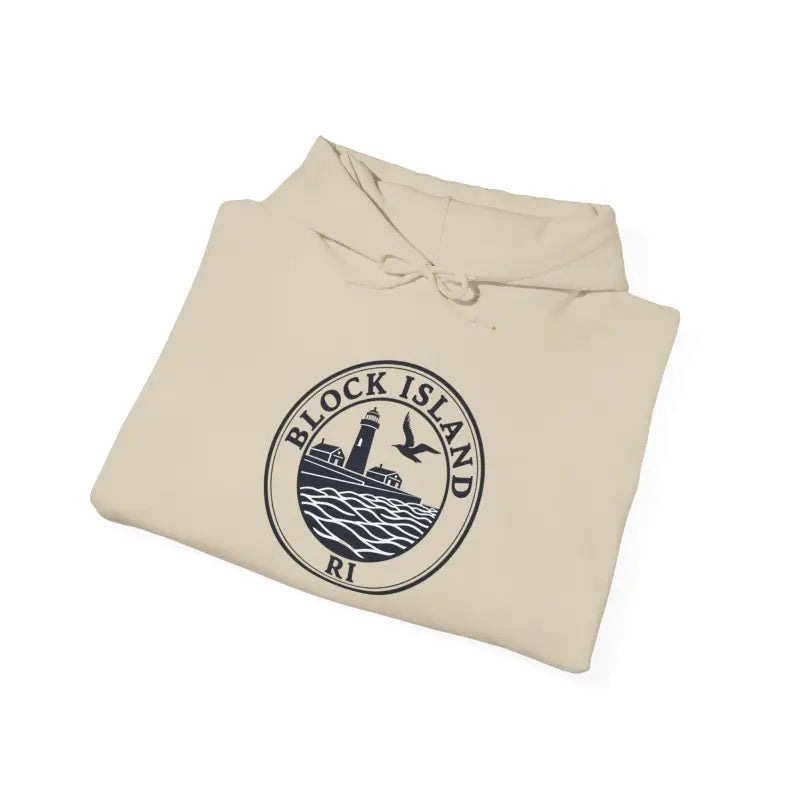 Ocean State Styles Hoodie Block Island RI Lighthouse