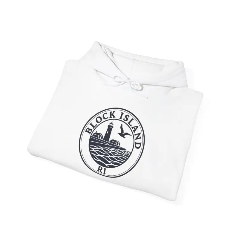 Ocean State Styles Hoodie Block Island RI Lighthouse