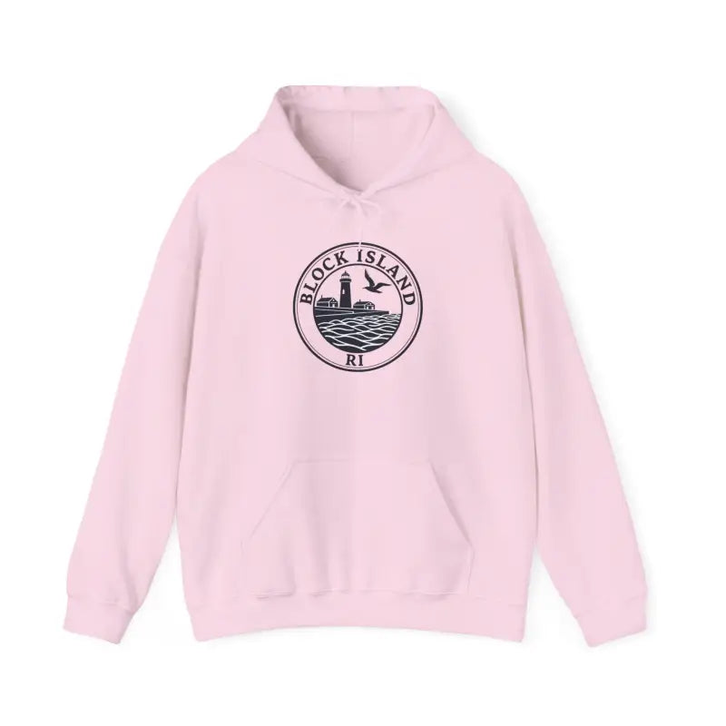 Ocean State Styles Hoodie Block Island RI Lighthouse