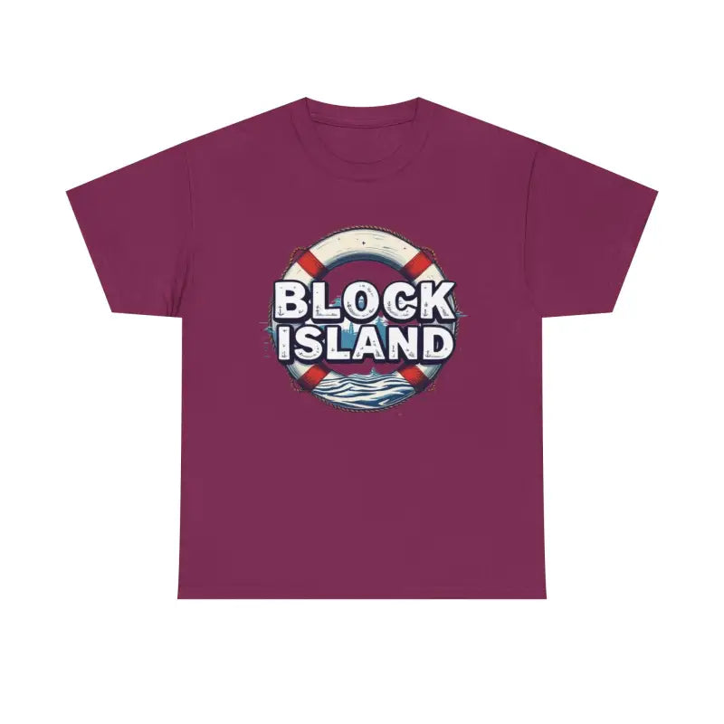 Ocean State Styles T Shirt Block Island Unisex Cotton Tee