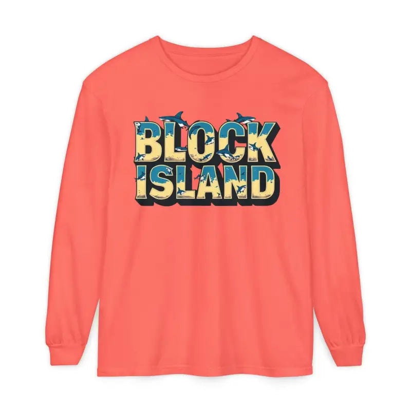 Ocean State Styles Block Island Long Sleeve T Shirt Unisex