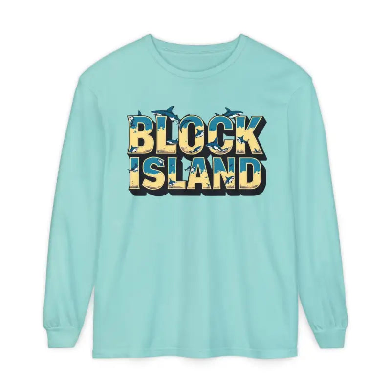 Ocean State Styles Block Island Long Sleeve T Shirt Unisex