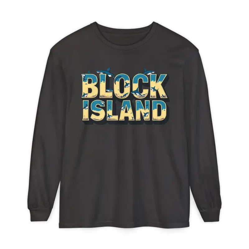 Ocean State Styles Block Island Long Sleeve T Shirt Unisex