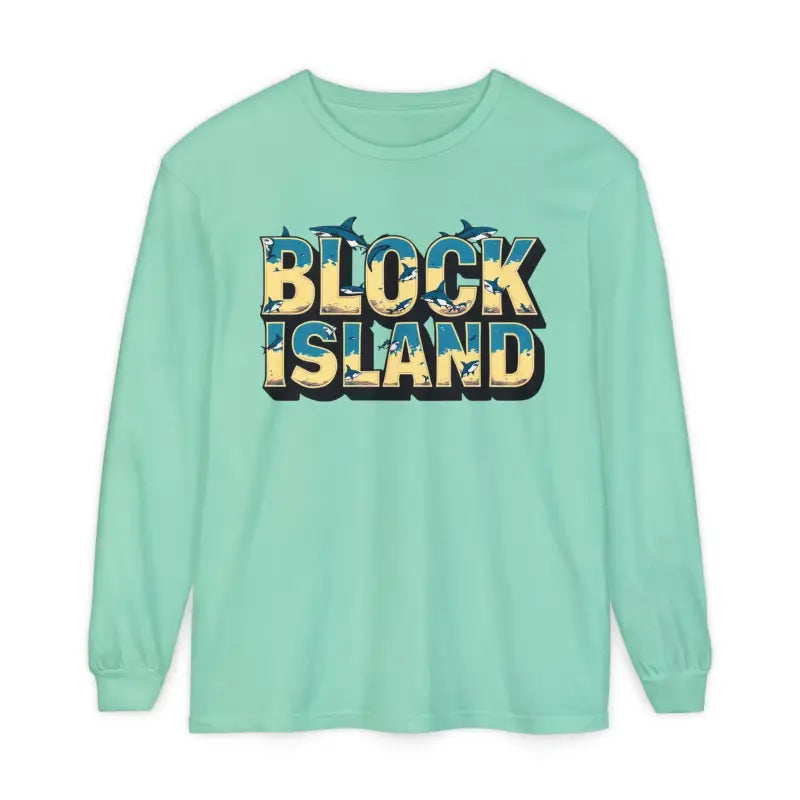 Ocean State Styles Block Island Long Sleeve T Shirt Unisex