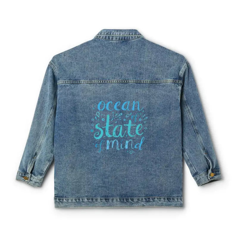Ocean State Styles Denim Jacket Ocean State Of Mind Women
