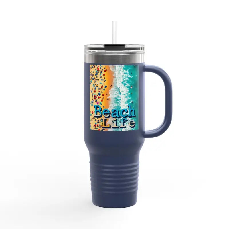 Ocean State Styles Tumbler Beach Life 40oz Travel Mug