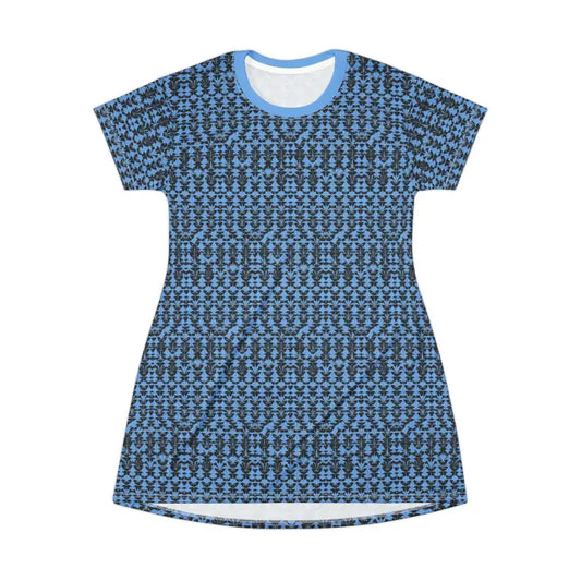 Ocean State Styles T Shirt Dress Patterned Floral Print