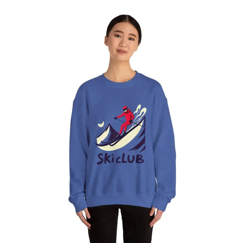 Ocean State Styles Sweatshirt Ski Club Heavy Blend Unisex