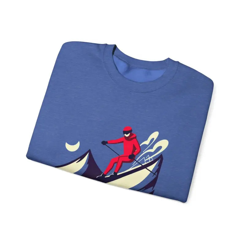 Ocean State Styles Sweatshirt Ski Club Heavy Blend Unisex