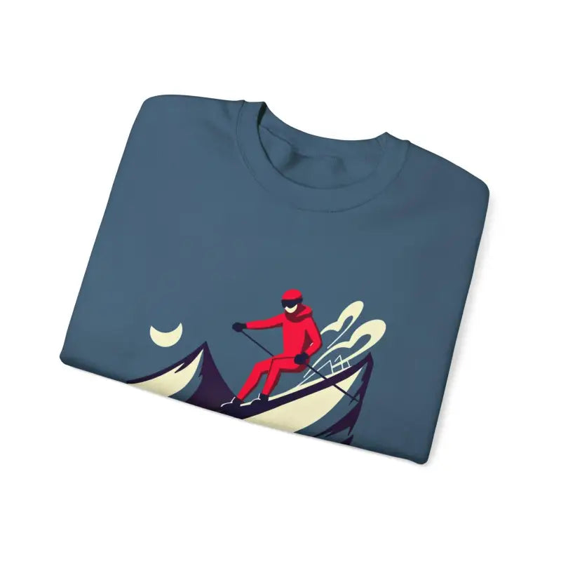 Ocean State Styles Sweatshirt Ski Club Heavy Blend Unisex