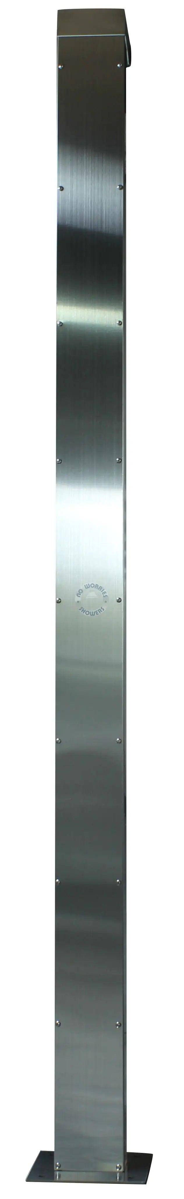 No Worries Showers Bondi Push Button 316L Marine Grade Stainless Steel Outdoor Indoor Pool Shower