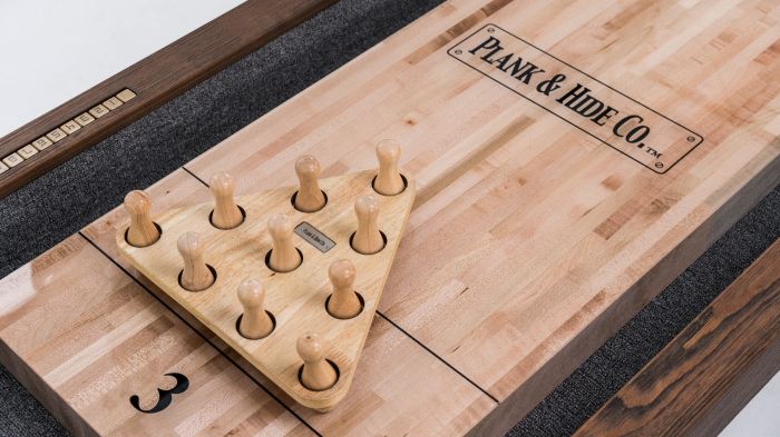 Plank & Hide Lucas Shuffleboard Table