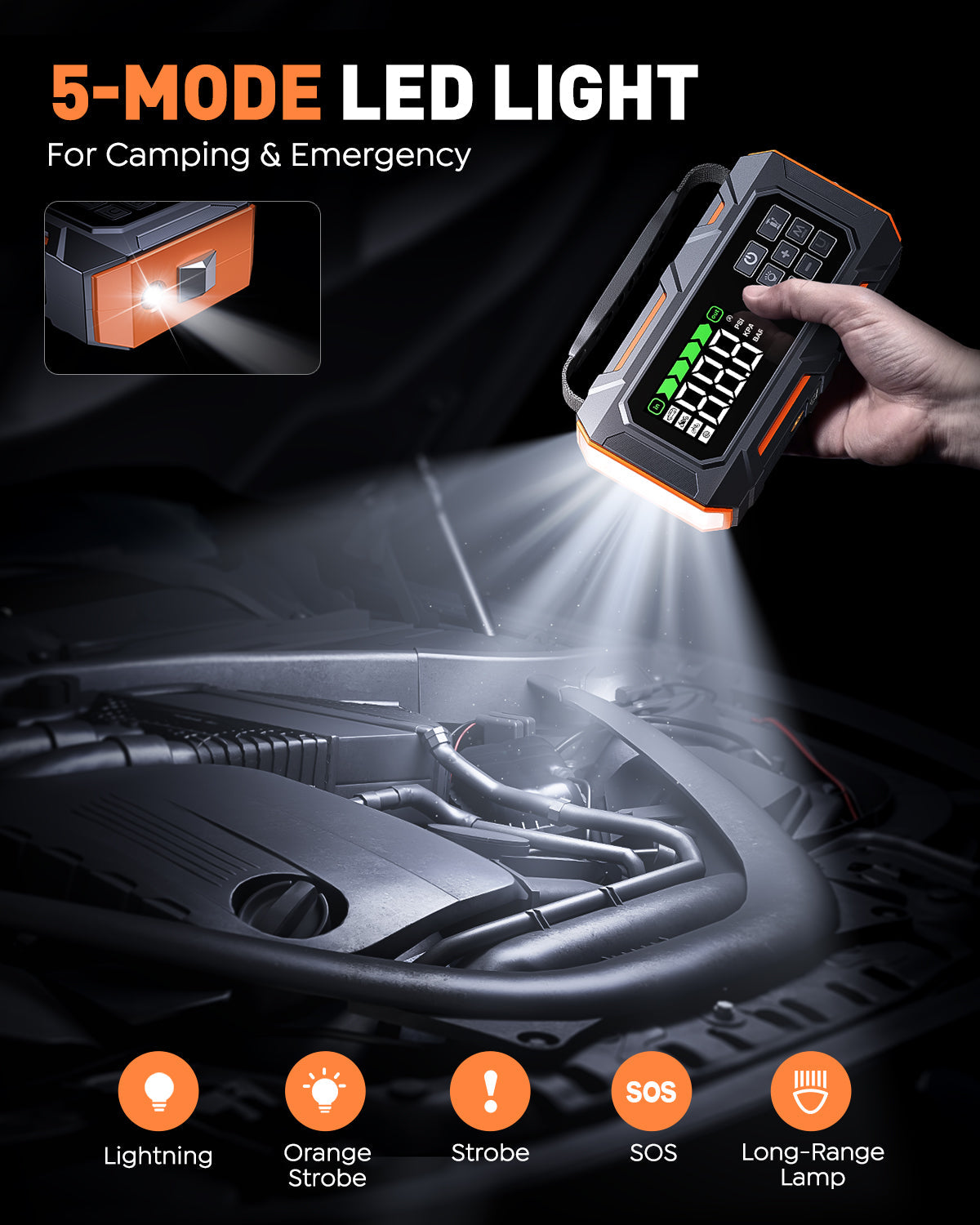 【New Release】Buture Beta09 Jump Starter 8000A All‑in‑One Roadside Power Pack