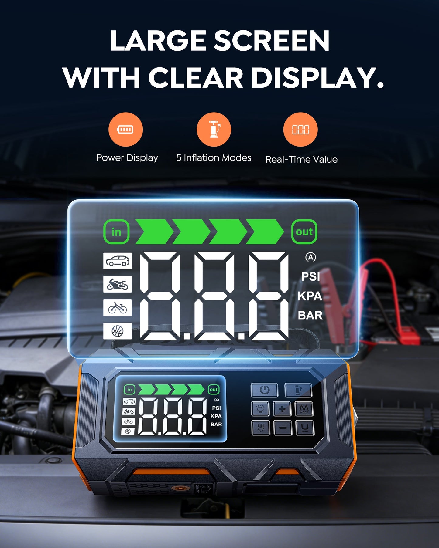 【New Release】Buture Beta09 Jump Starter 8000A All‑in‑One Roadside Power Pack