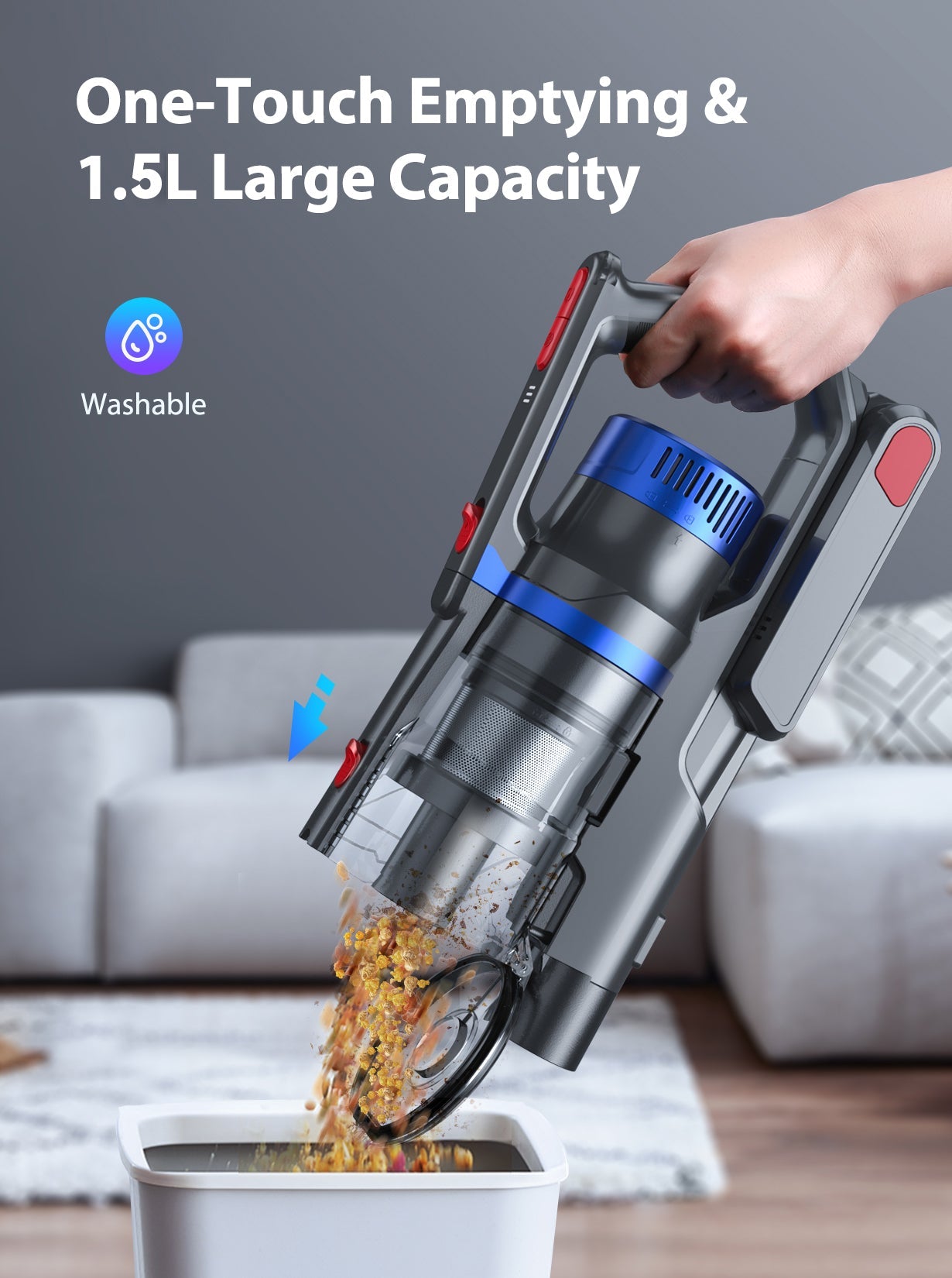 Buture JR500 Cordless Vacuum Cleaner