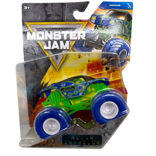 Monster Jam - 1:64 Scale Die Cast - Alien Invasion