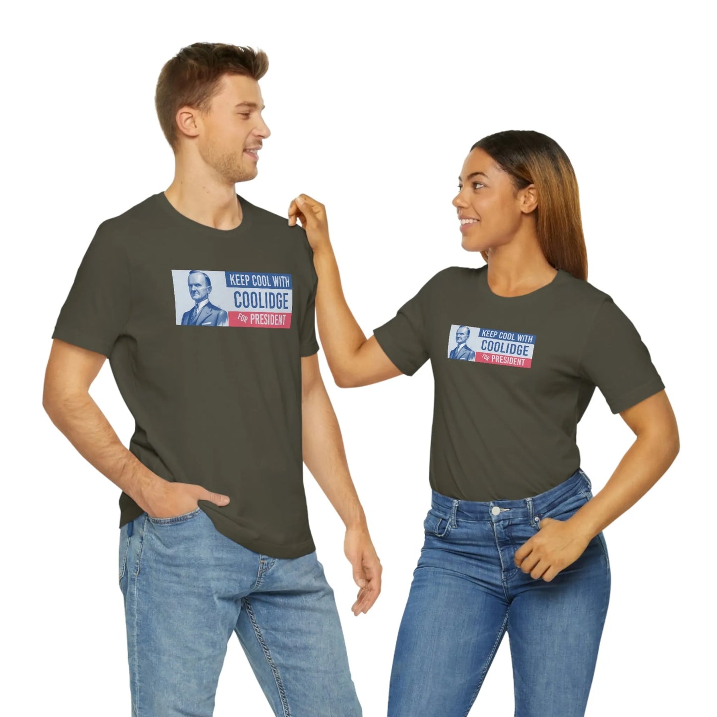 Keep Cool With Coolidge For President Calvin Coolidge T-Shirt