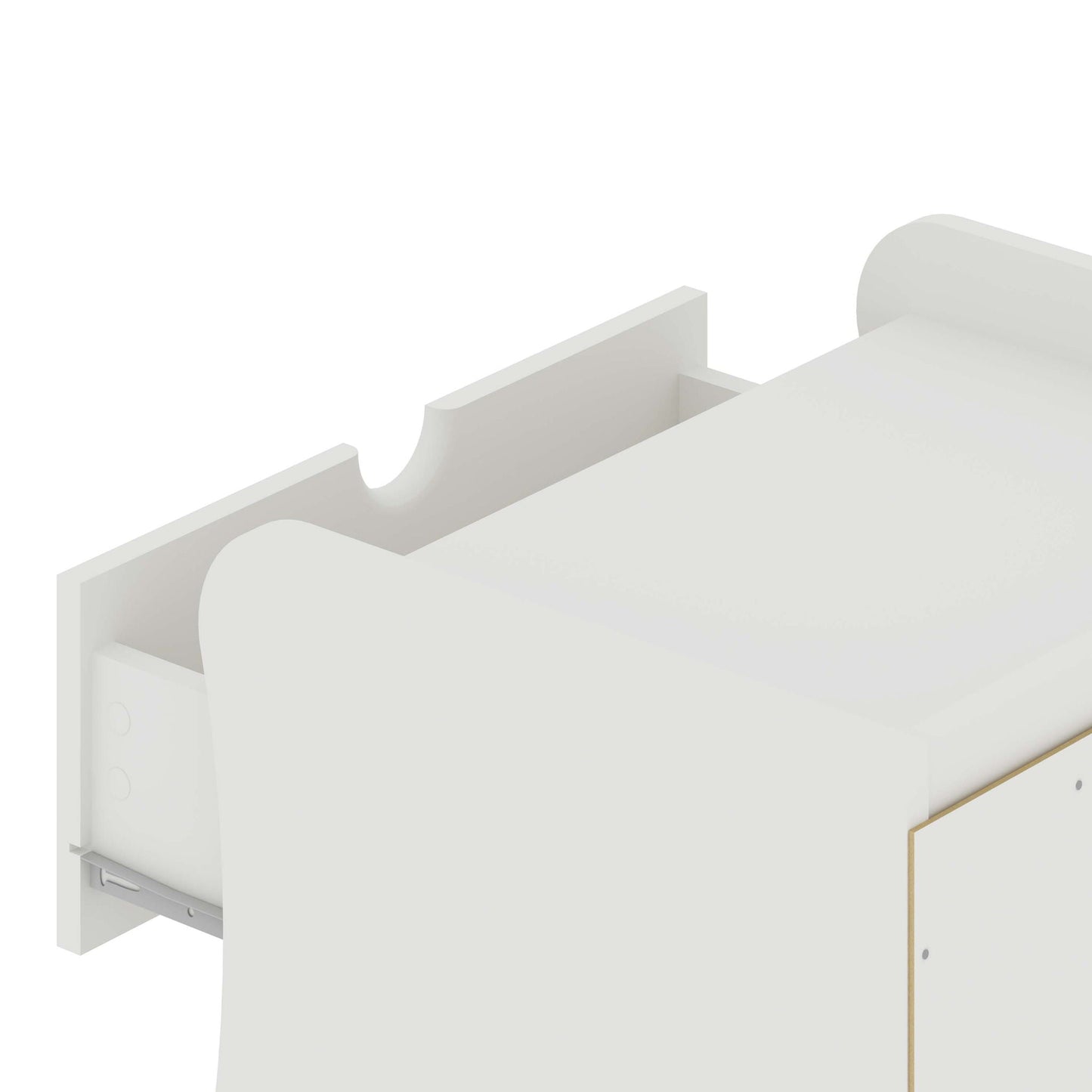 Coney - Nightstand With 3 Drawers