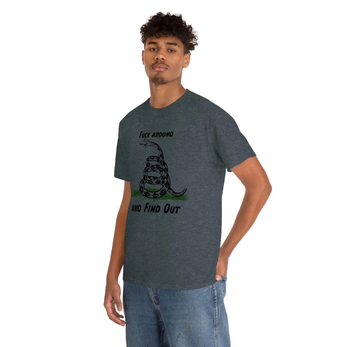 Walton & Johnson: FAFO Gadsden T-Shirt - 4LibertyShop.com