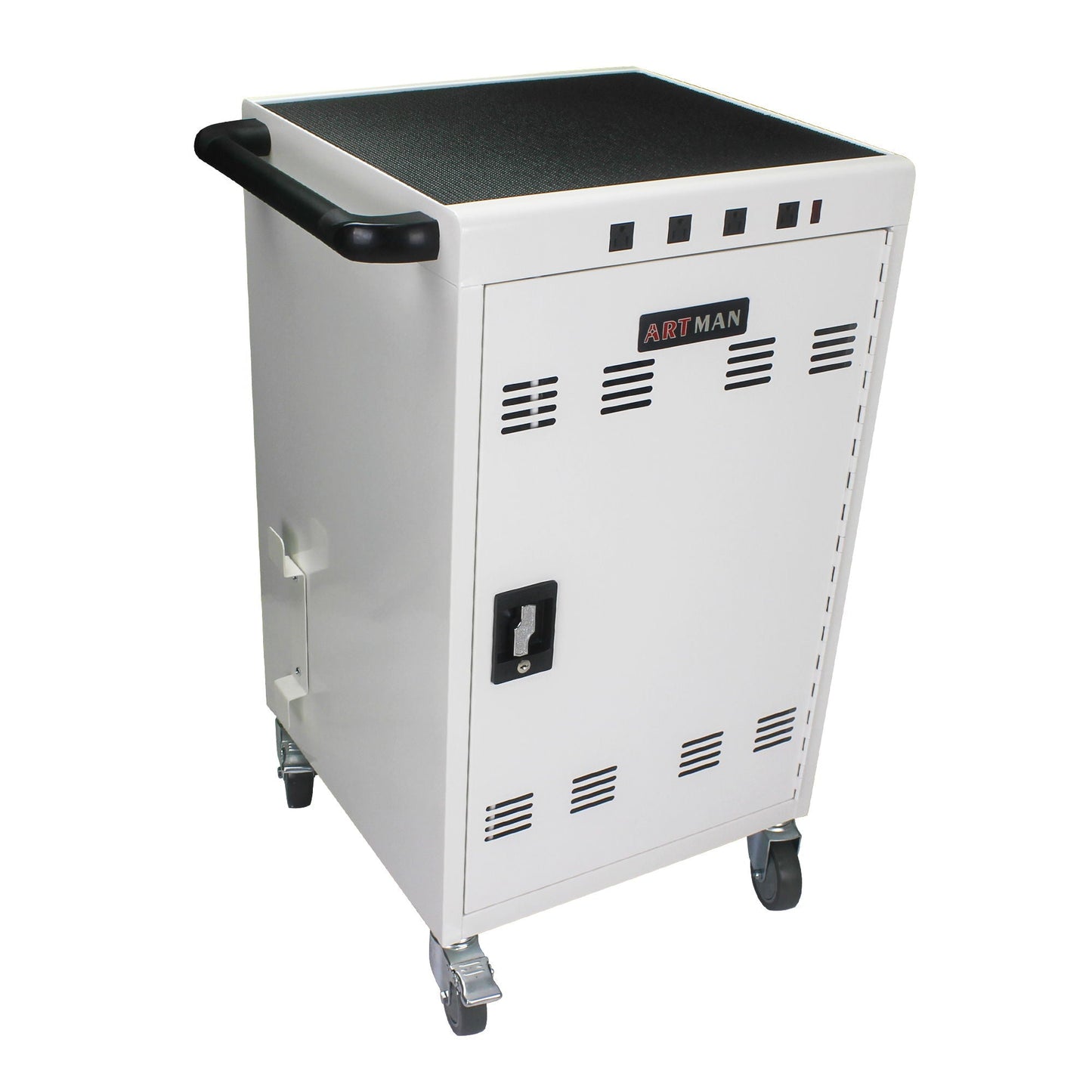 Mobile Charging Cart For Tablets Laptops 35, Device Capacity Matt Metal