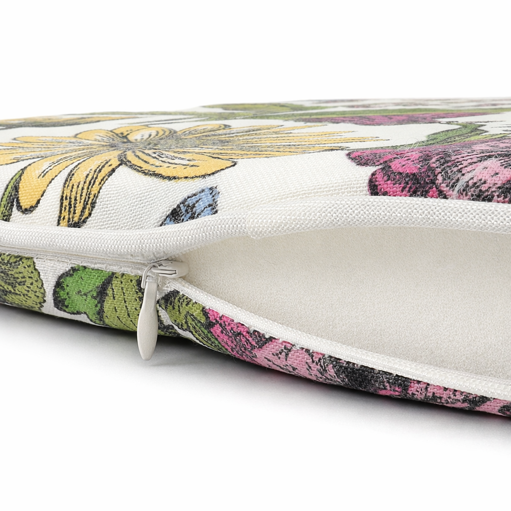 Outdoor Patio Chair Cushions - Botanical Floral Print