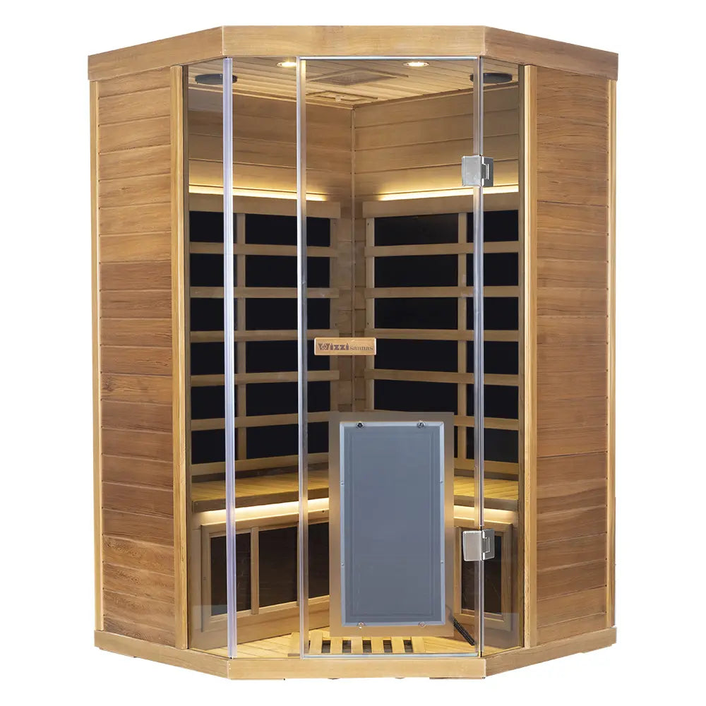 Wizzisauna SR07 2 Person Far Infrared Sauna Red Cedar *Pre-Order*