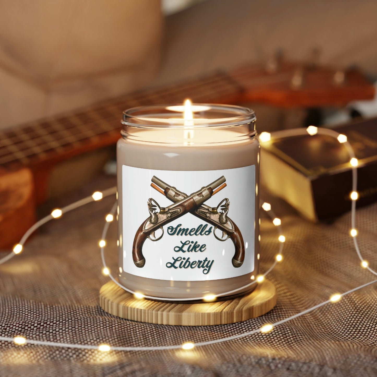 Smells Like Liberty Flintlock Scented Soy Candle, 9oz - 4LibertyShop.com