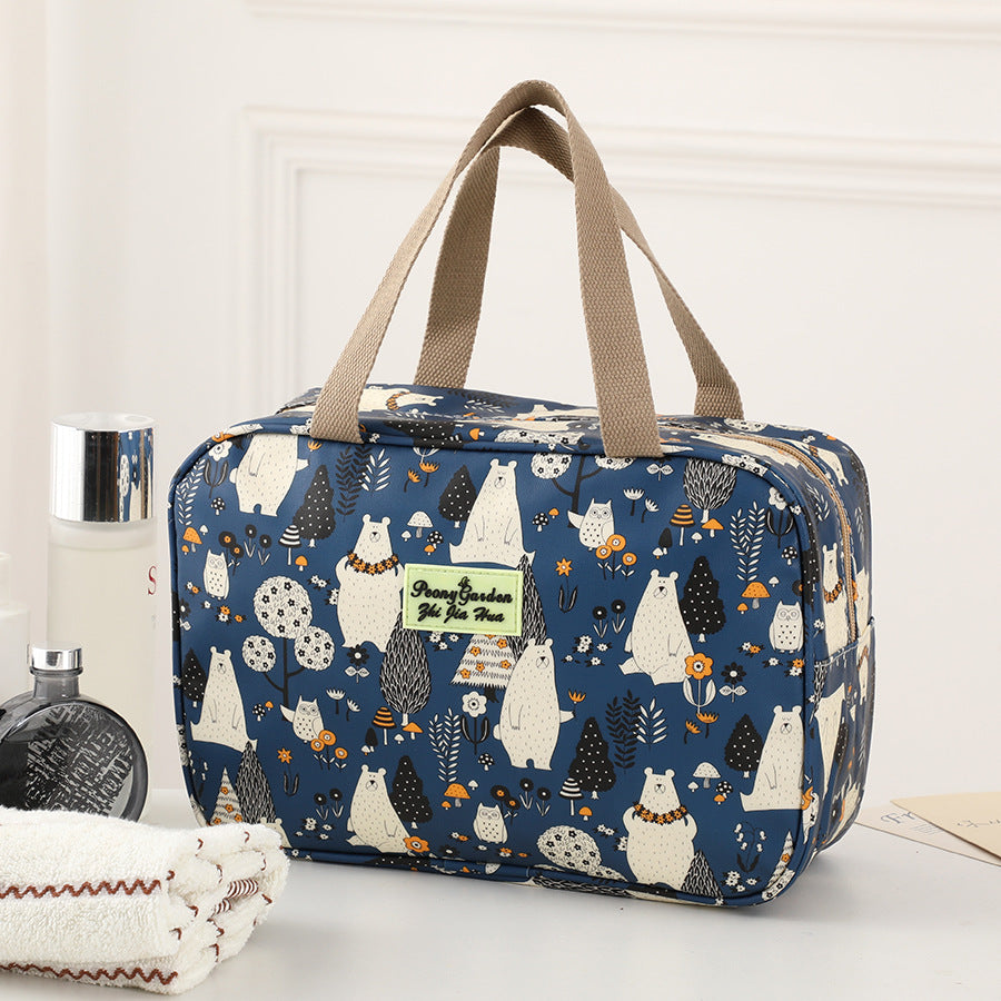 Portable, High-capacity Travel And Outdoor Toiletry Bag