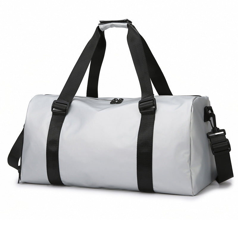 Simple Solid Color Travel Large Capacity Swimming Gym Bag