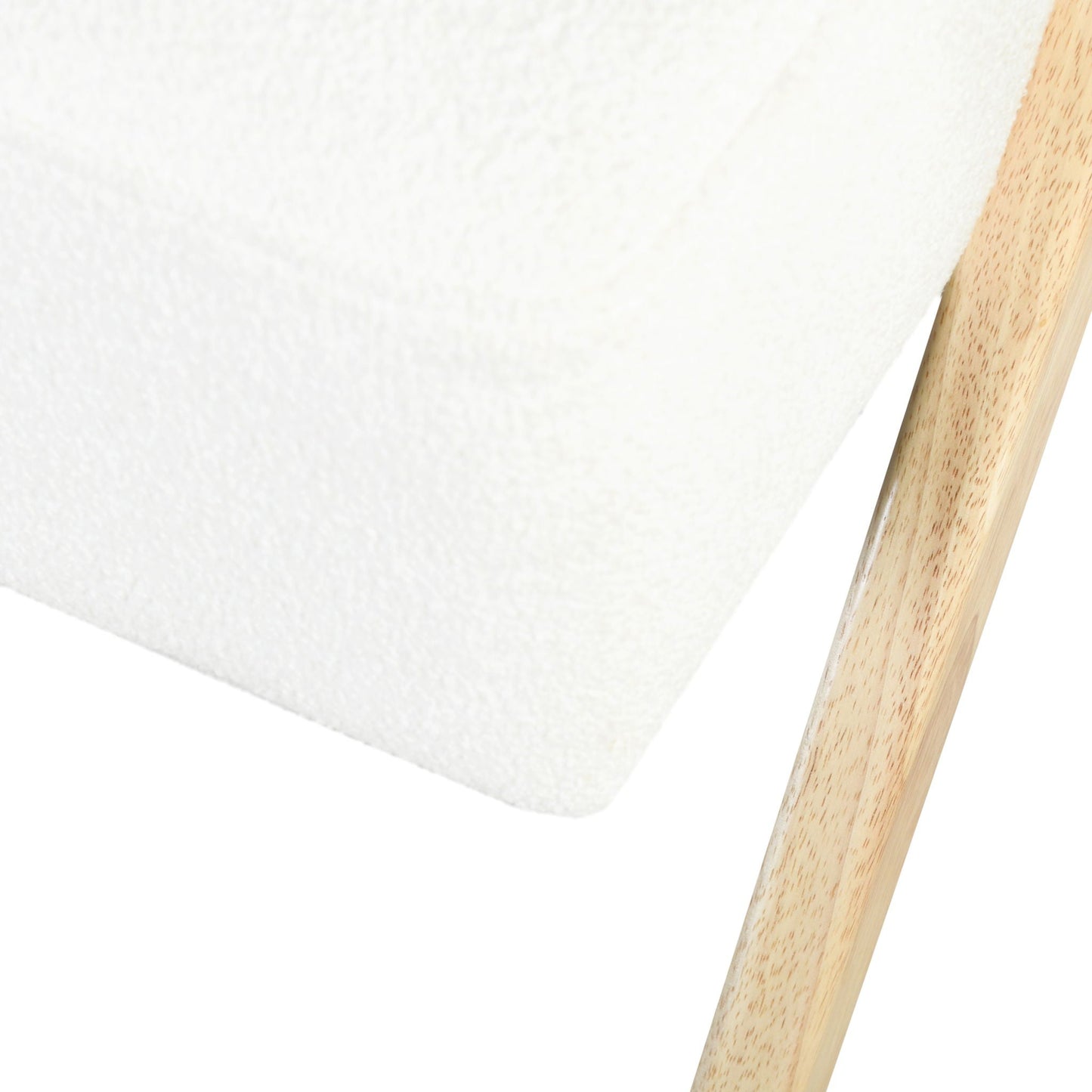 Modern Accent Chair with Polyester Upholstery and Minimalist Lounge Design