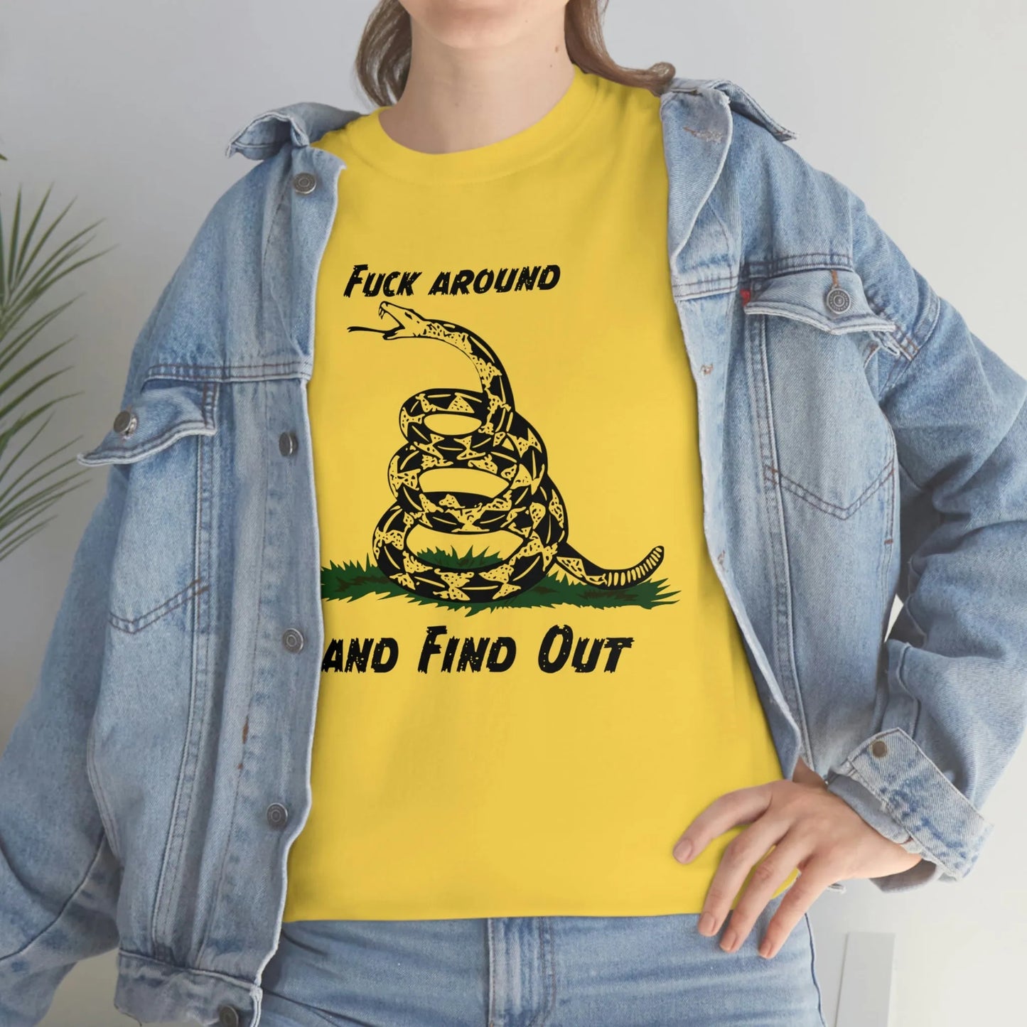Walton & Johnson: FAFO Gadsden T-Shirt - 4LibertyShop.com