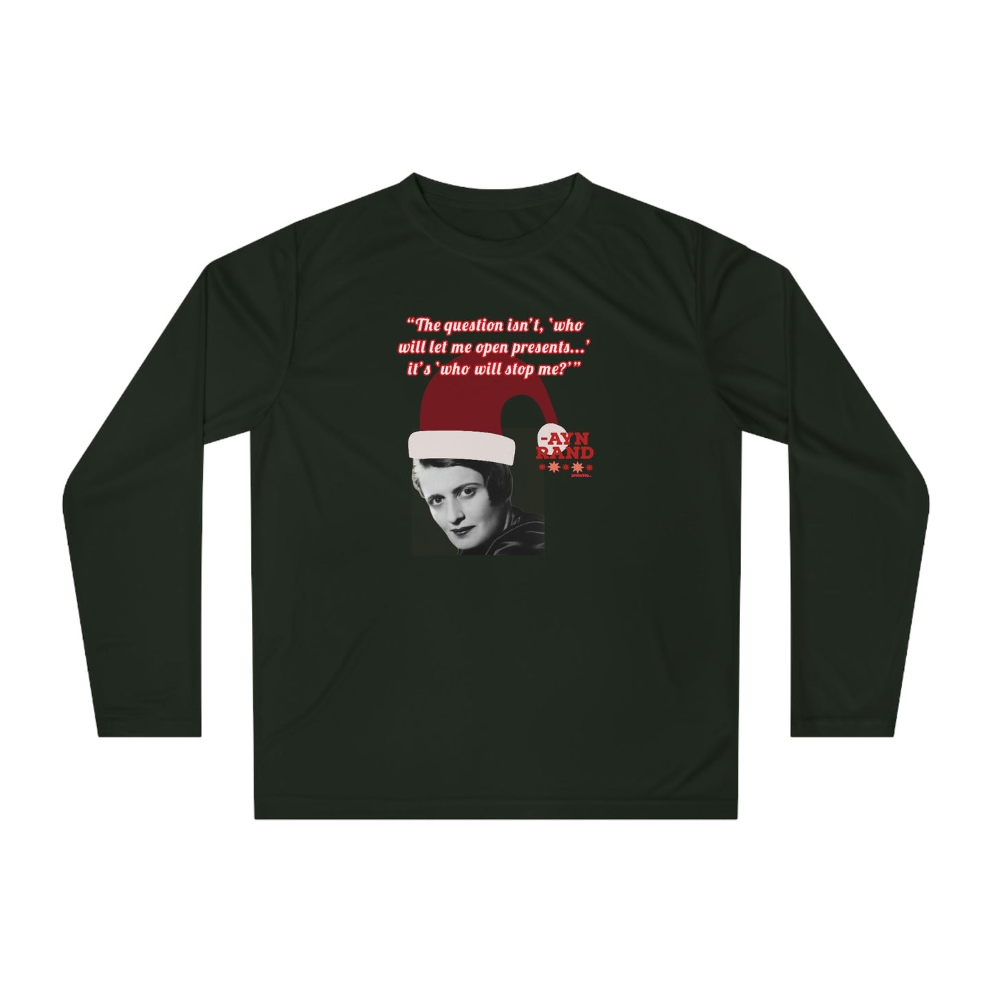 Ayn Rand Christmas Presents Shirt - 4LibertyShop.com