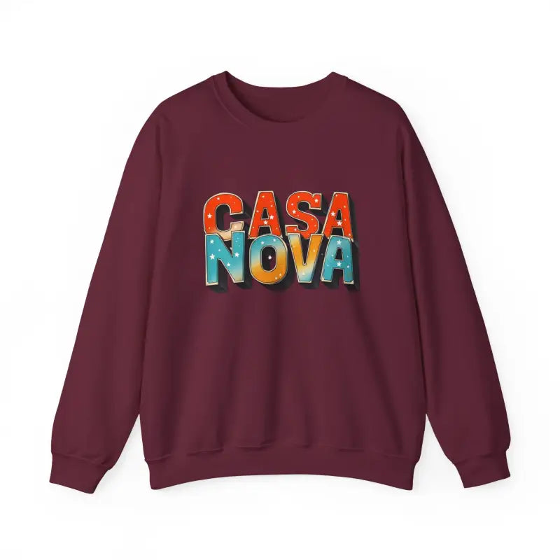 Ocean State Styles Sweatshirt Casa Nova Lettering Crewneck