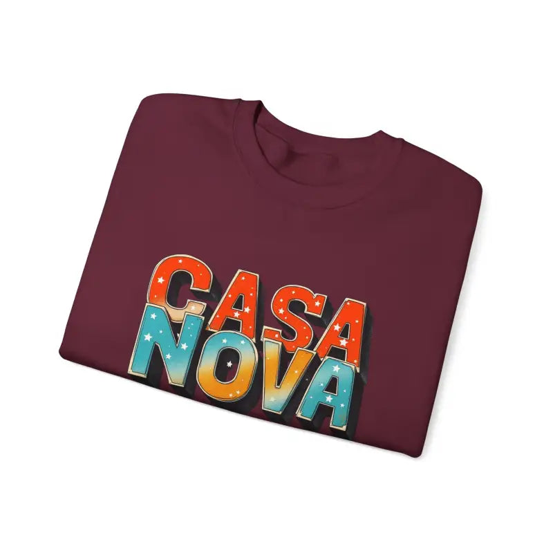 Ocean State Styles Sweatshirt Casa Nova Lettering Crewneck