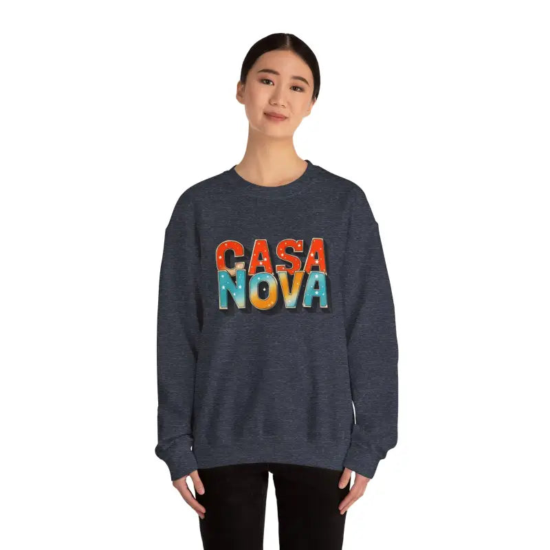 Ocean State Styles Sweatshirt Casa Nova Lettering Crewneck