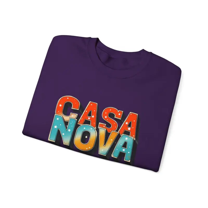 Ocean State Styles Sweatshirt Casa Nova Lettering Crewneck