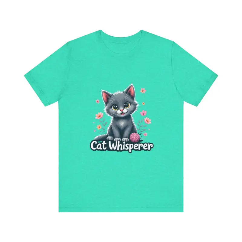 Ocean State Styles Cat Whisperer Unisex T Shirt Graphic
