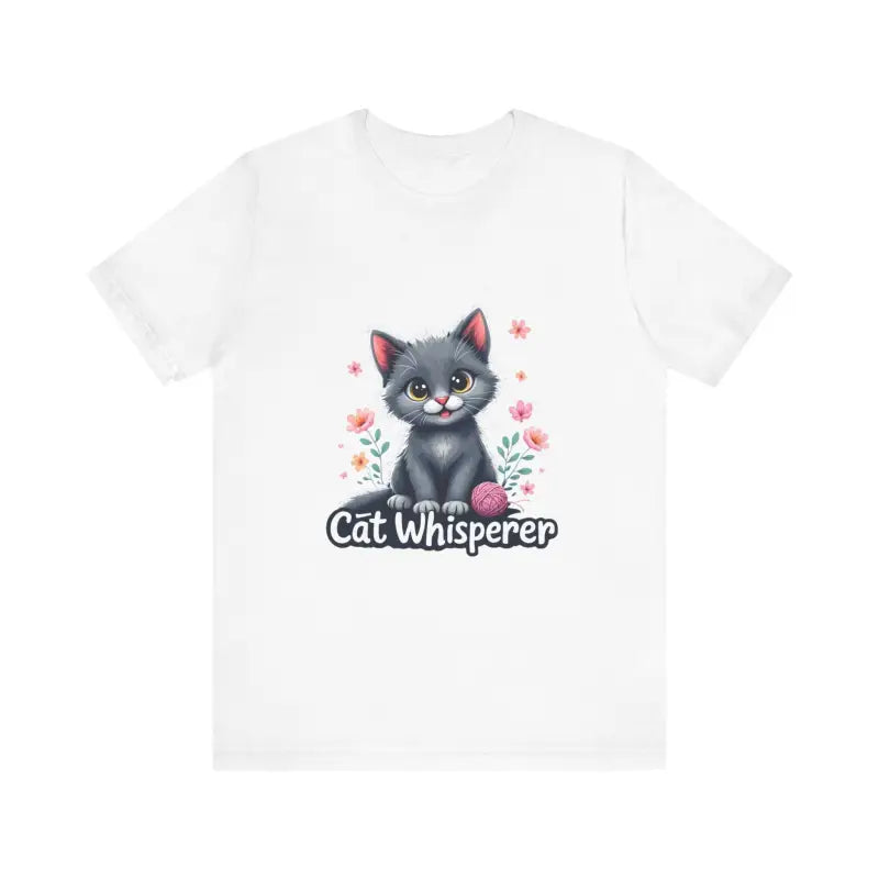 Ocean State Styles Cat Whisperer Unisex T Shirt Graphic