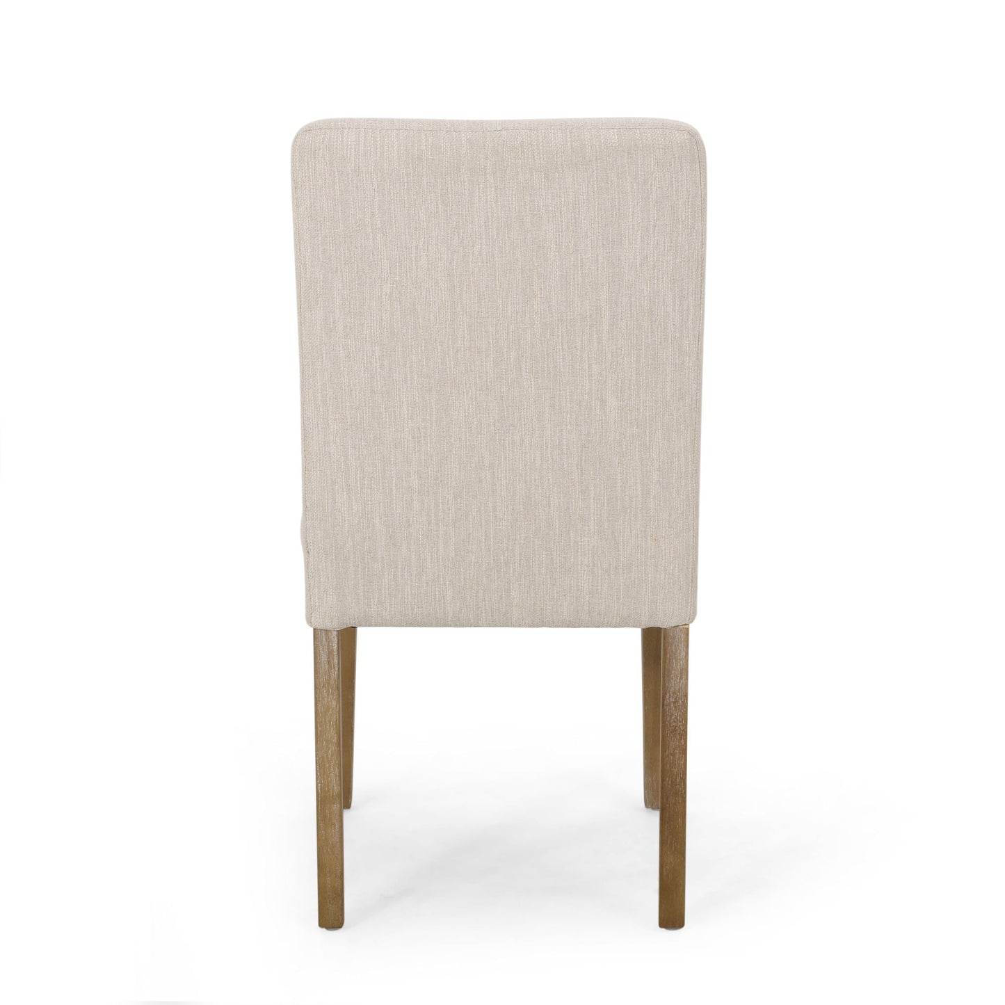 Contemporary Dining Chair with Upholstered Seating and Tapered Legs