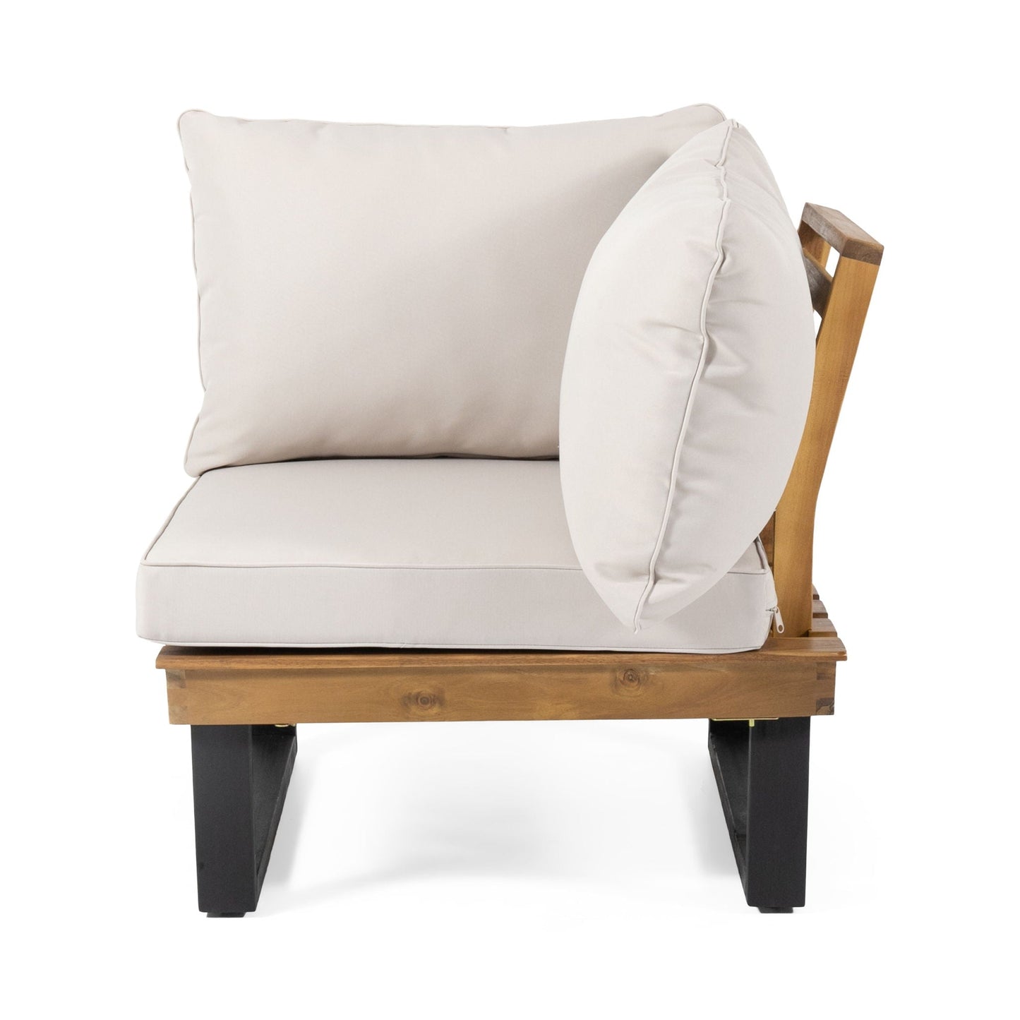 Sebastian Hand Crafted 4 Piece Sofa Set with Water Resistant Cushions