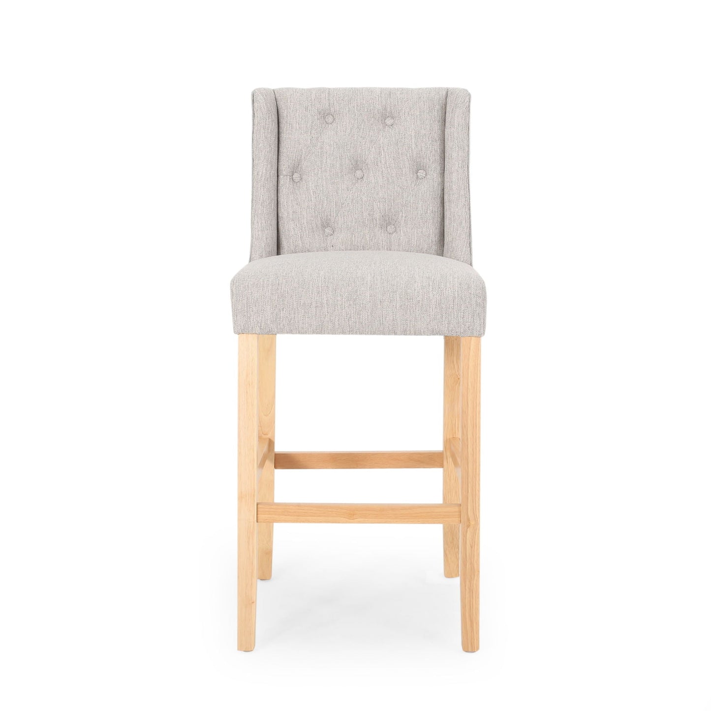 Vienna Contemporary Fabric Tufted & Wingback Counter Stools (Set of 2)