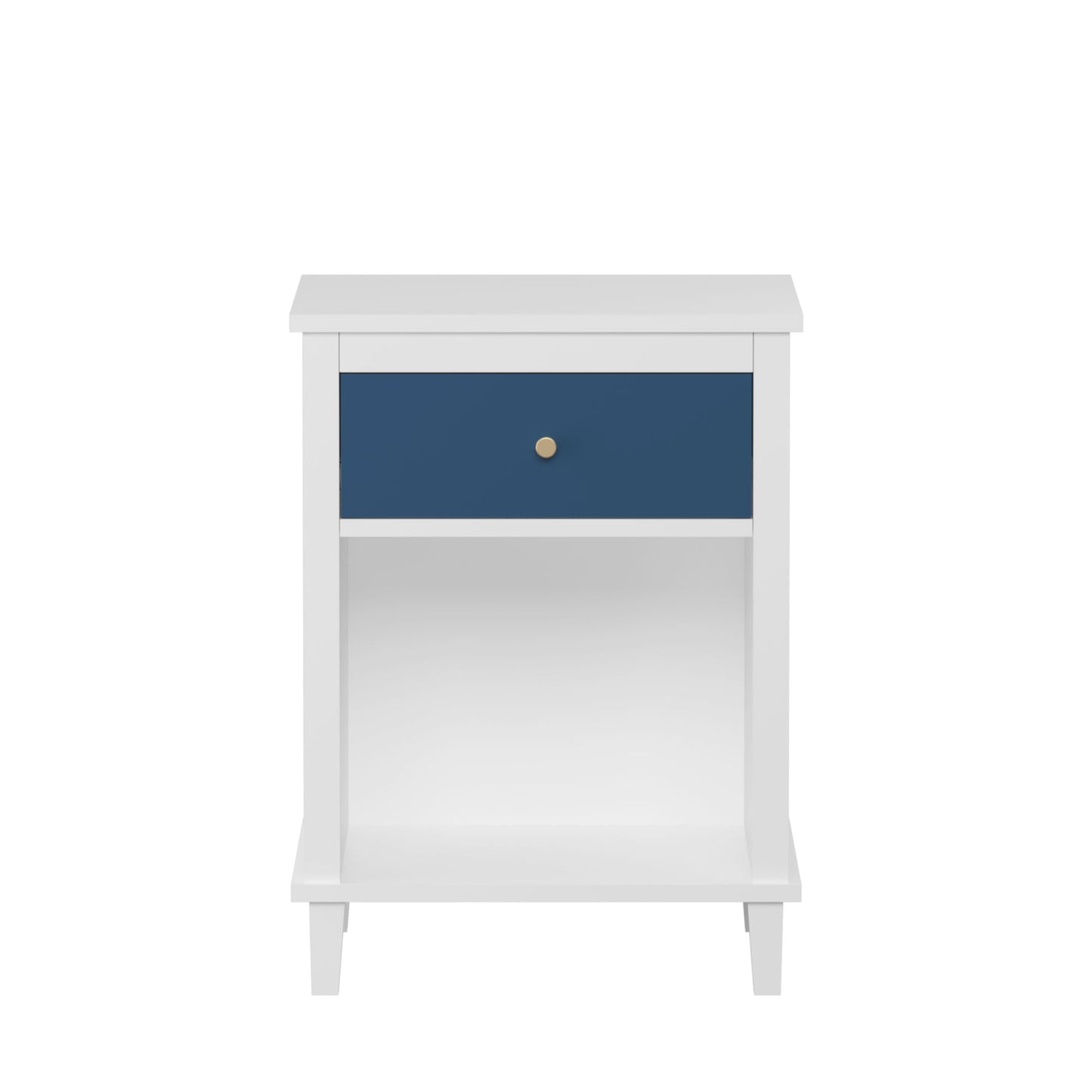 Nightstand With 1 Drawer and 1 Shelf
