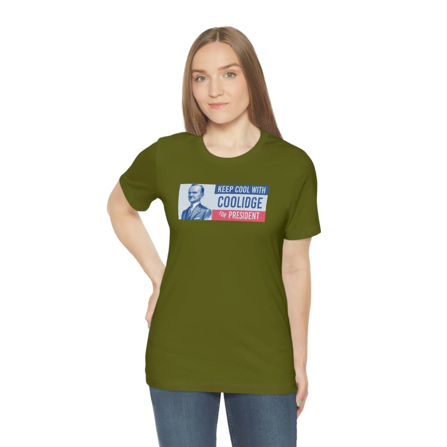 Keep Cool With Coolidge For President Calvin Coolidge T-Shirt
