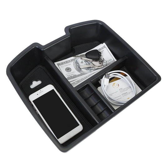 Center Console Storage Box Armrest Organizer