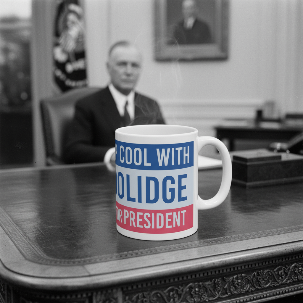 Keep Cool with Coolidge Ceramic Mug 11oz