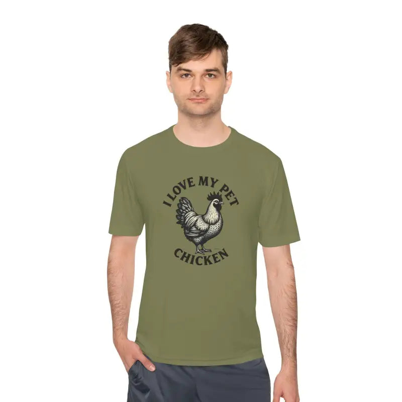 Ocean State Styles T Shirt Spork Tek Tee Chicken Lover