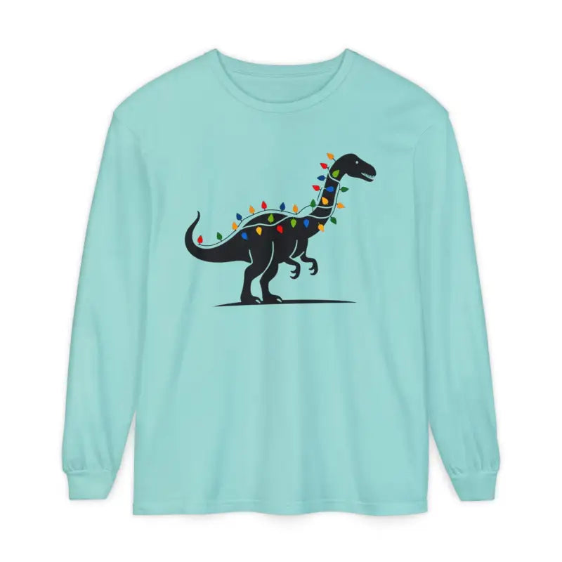 Ocean State Styles Long Sleeve Shirt DinoGlow Christmas