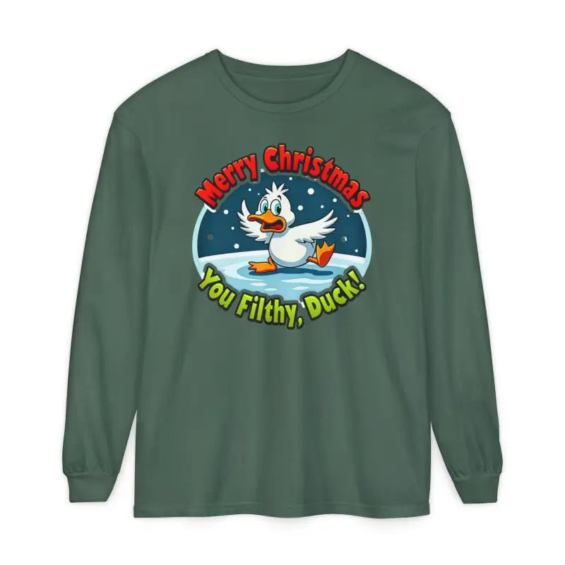Ocean State Styles T Shirt Filthy Duck Merry Christmas