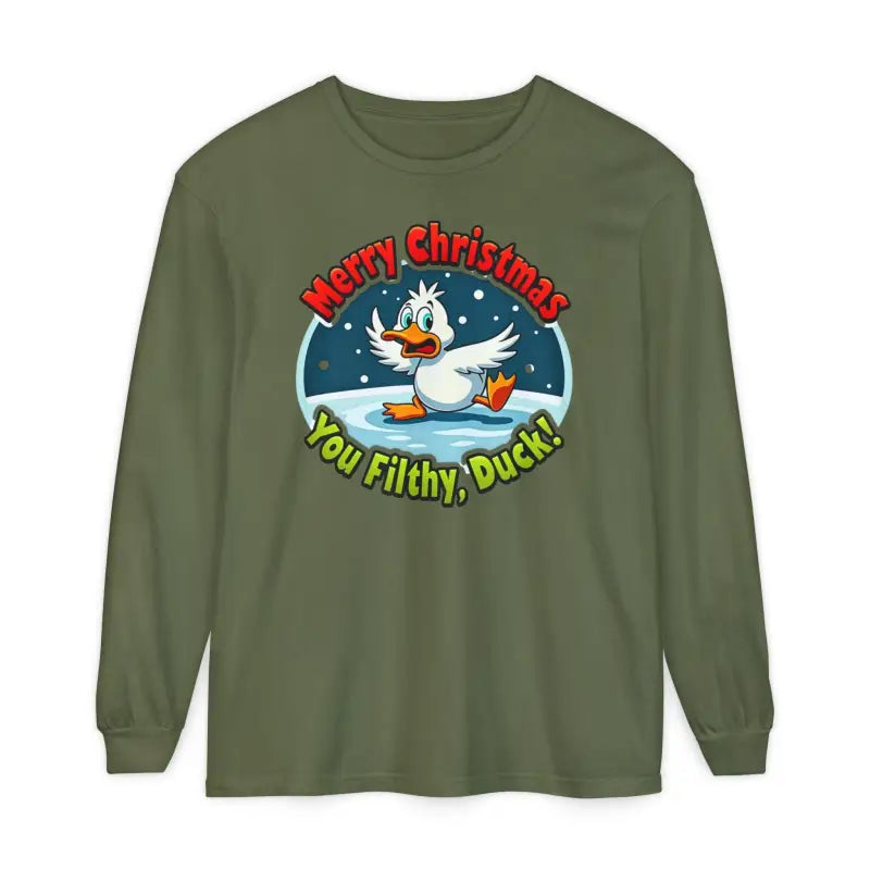 Ocean State Styles T Shirt Filthy Duck Merry Christmas