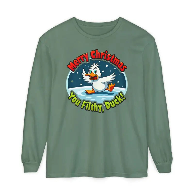 Ocean State Styles T Shirt Filthy Duck Merry Christmas